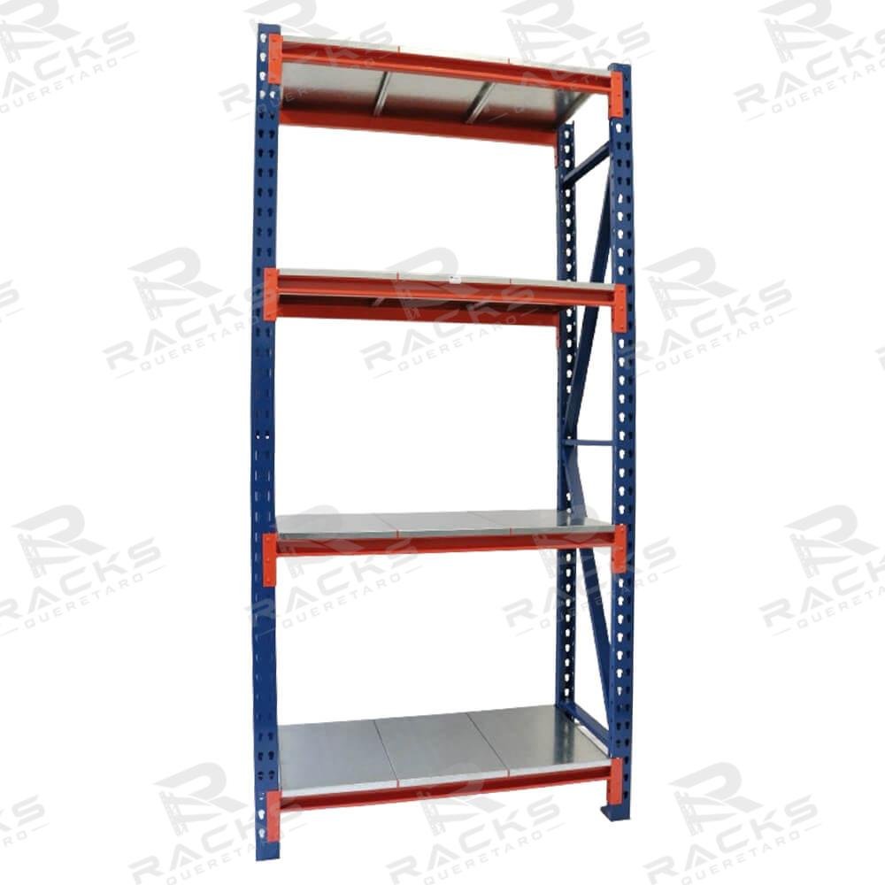 Estantes-Metálicos-y-Anaqueles-de-Metalícos-en-México-Queretaro—Practirack-Chico-4-Entrepaños—01